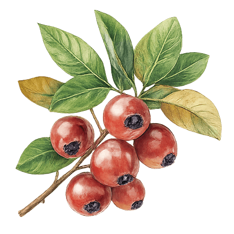 camu camu berries sketch